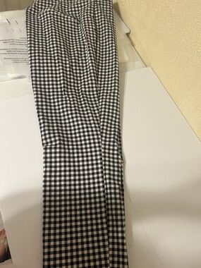 Old Navy Black and White Gingham Pants